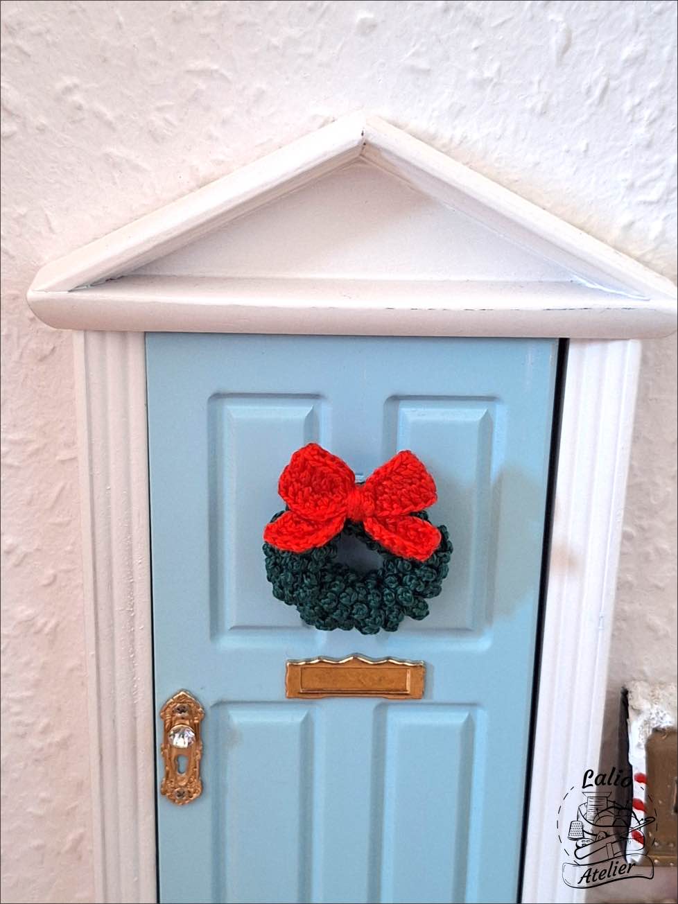 Mikro-Häkel-Weihnachtskranz - Image 3